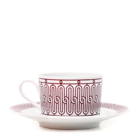 Hermes h deco tea cup